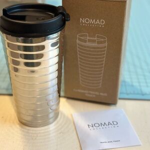 Nespresso Nomad Collection Travel Mug - Silver and Black